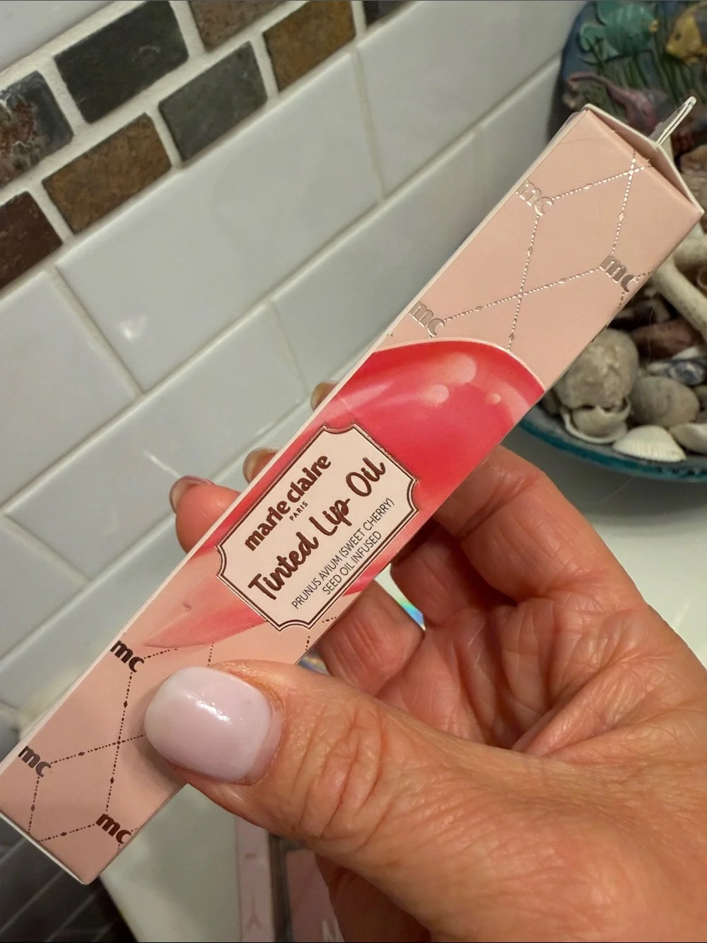 Marie Claire Natural Charm Palette & Lip Oil Bundle